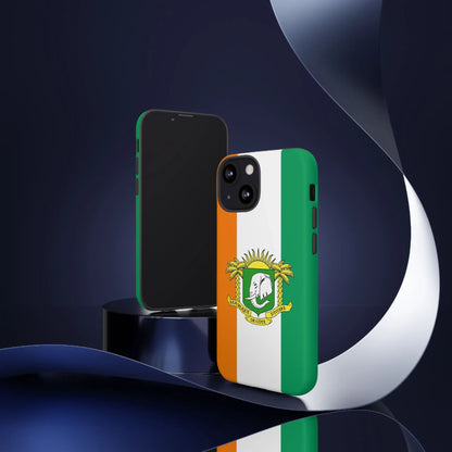 Ivory Coast Flag Tough Phone Case – Côte d&