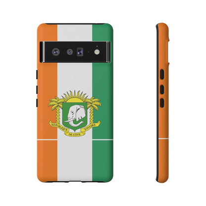 Ivory Coast Flag Tough Phone Case – Côte d&
