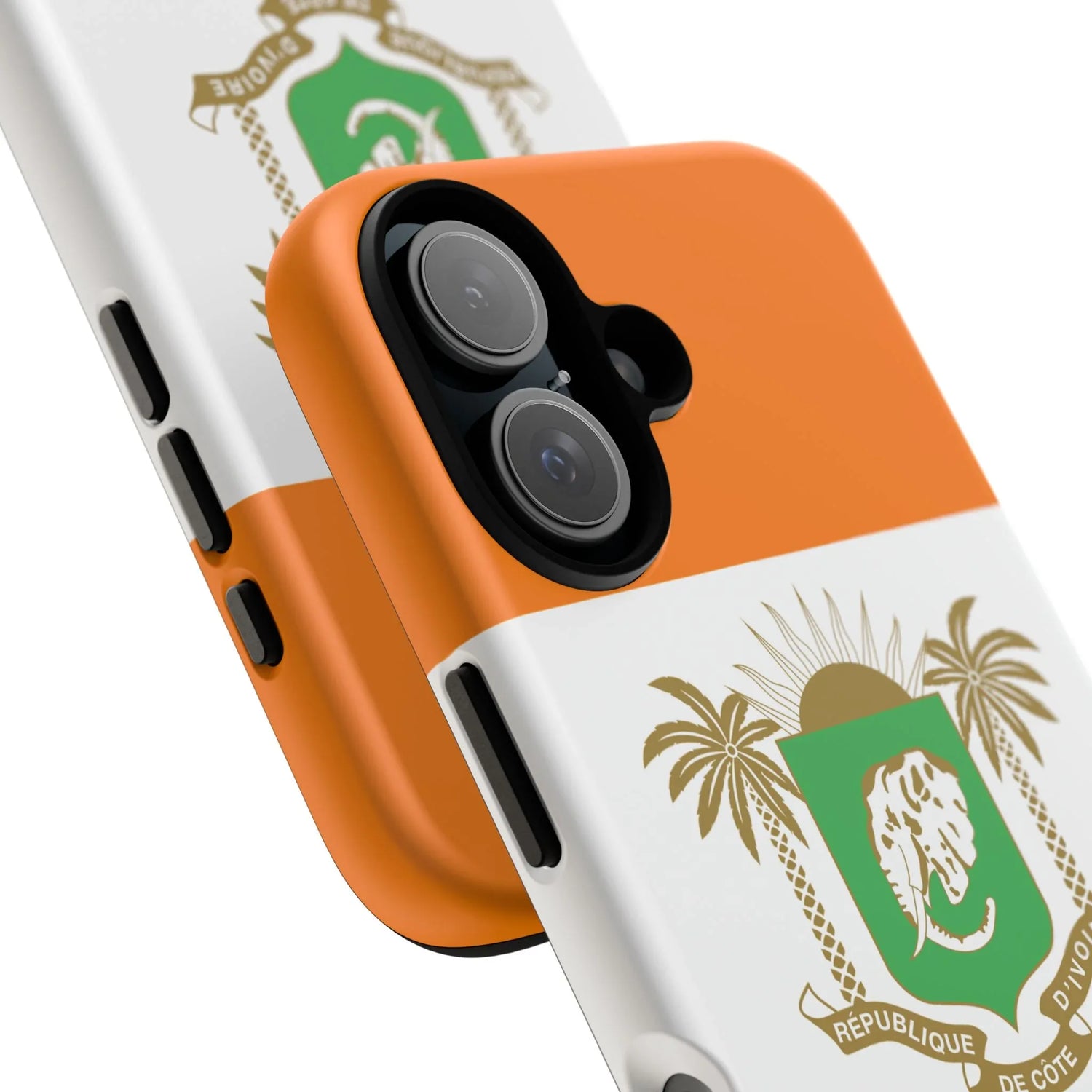 Ivory Coast Flag Tough Phone Case — Côte d&