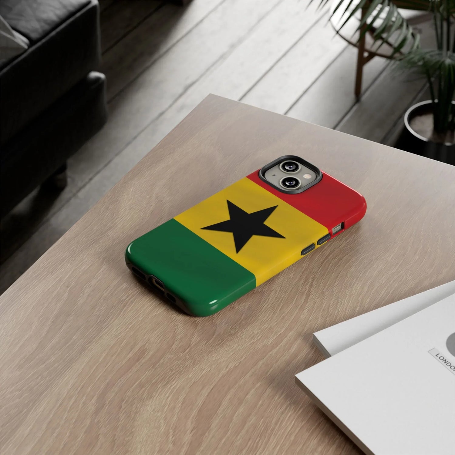 Ghana Colors Rugged Phone Cover - DiwaKi
