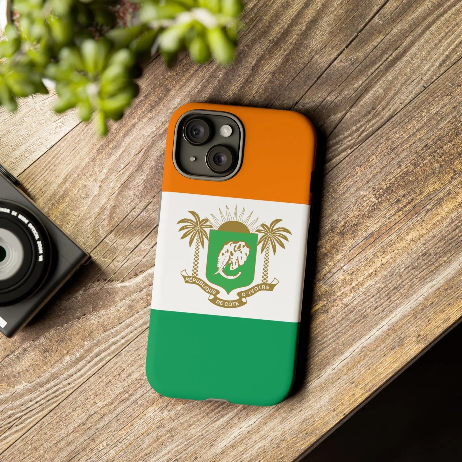 Ivory Coast Flag Tough Phone Case — Côte d&