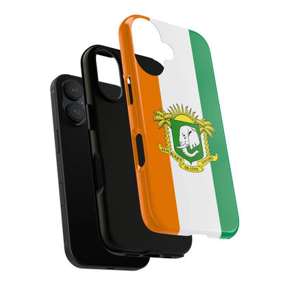 Ivory Coast Flag Tough Phone Case – Côte d&