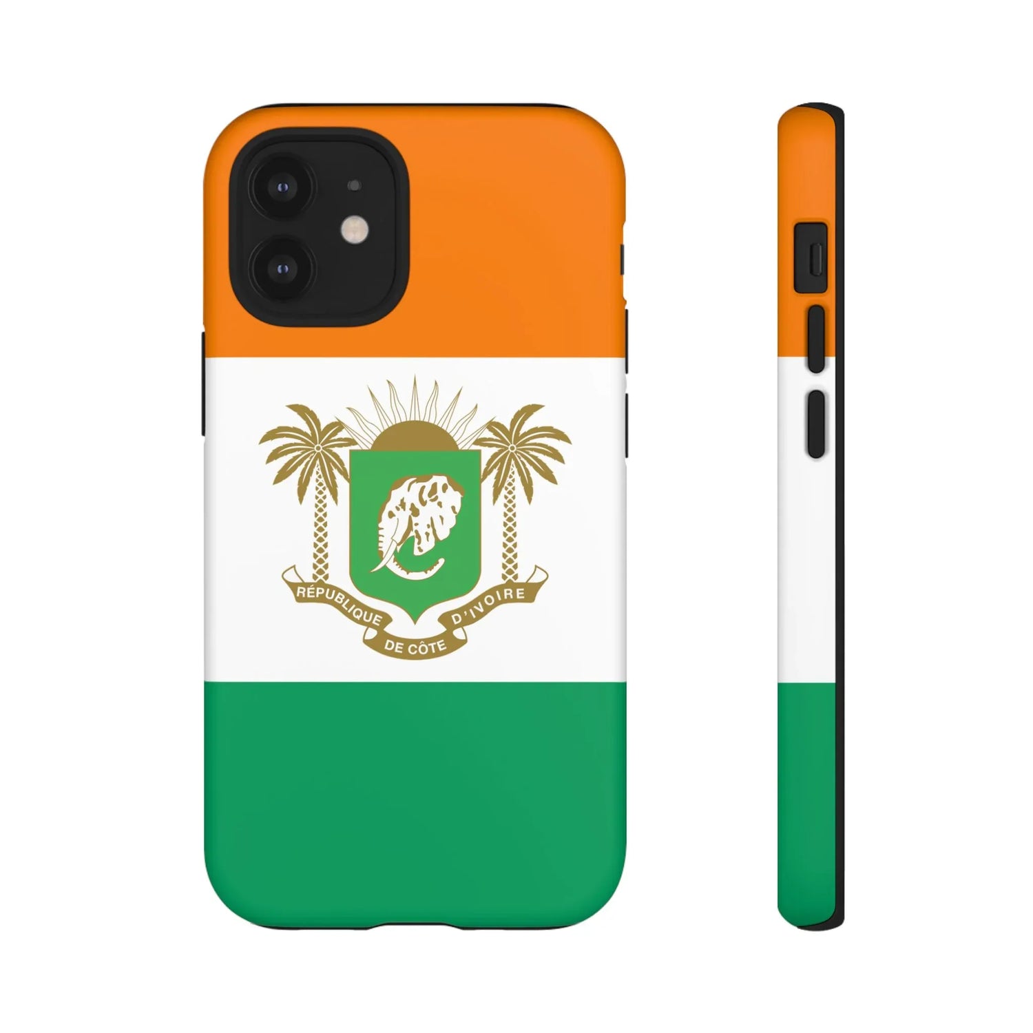 Ivory Coast Flag Tough Phone Case — Côte d&