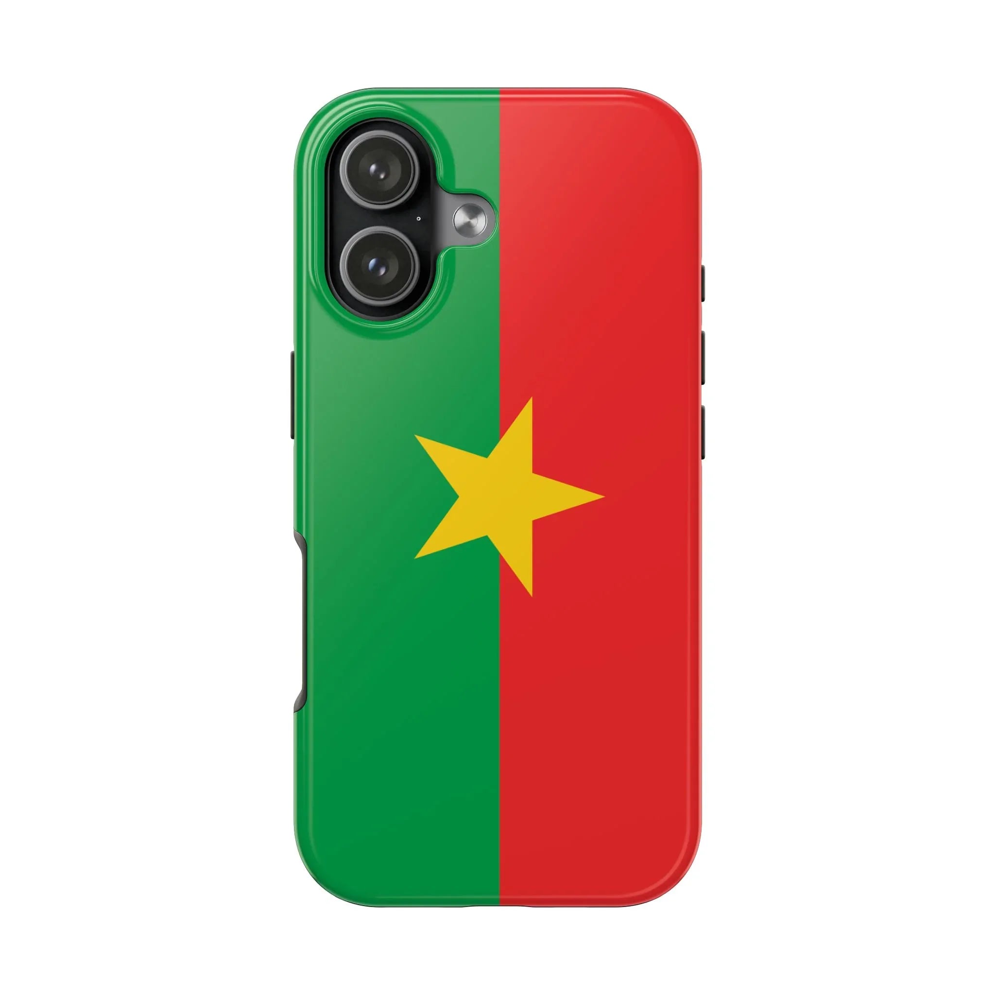 Burkina Faso Flag Tough Phone Case – Durable Protective Cover - DiwaKi