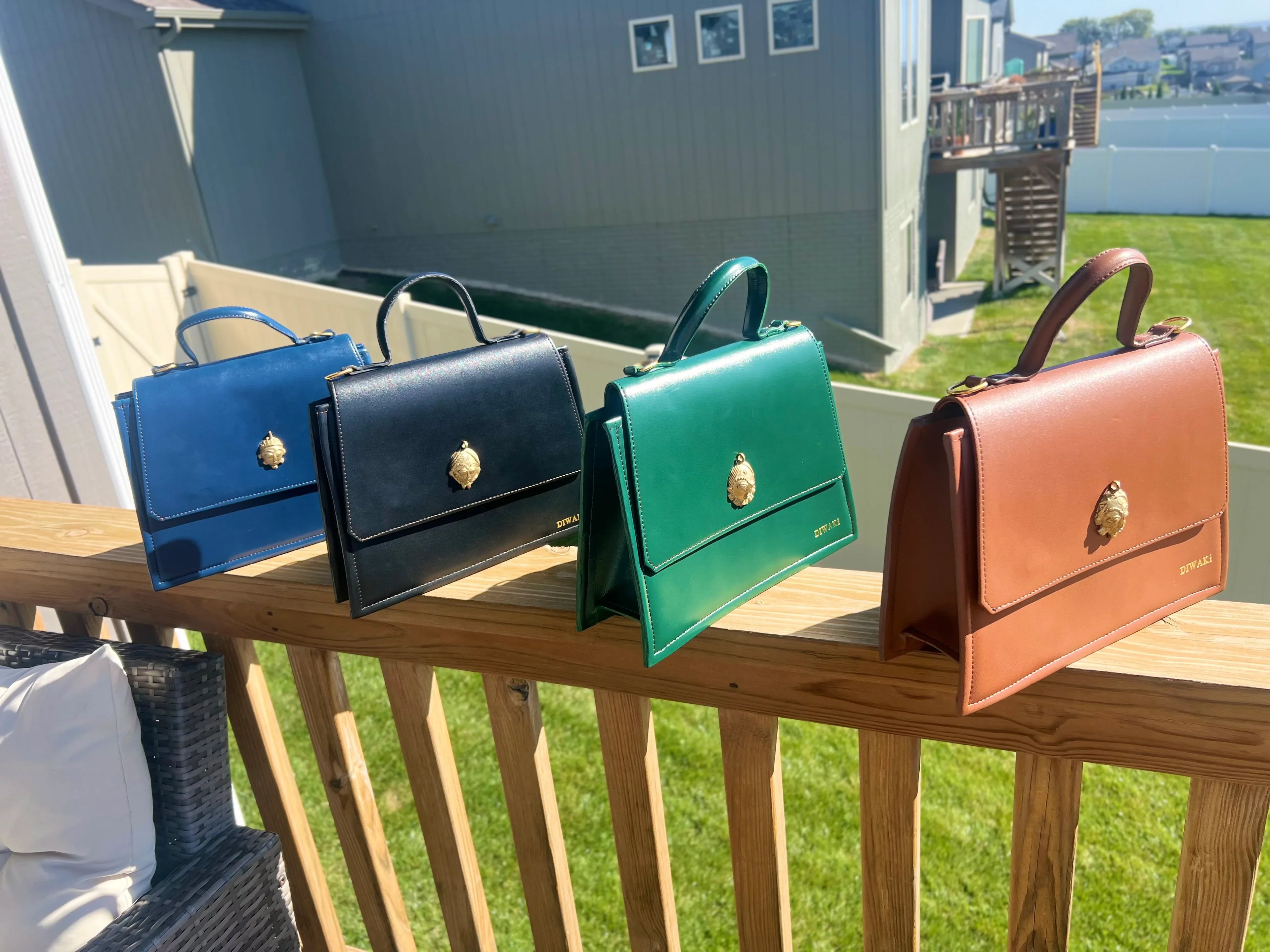 Heritage Muse Luxury Leather Bag - DiwaKi