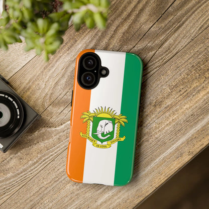 Ivory Coast Flag Tough Phone Case – Côte d&
