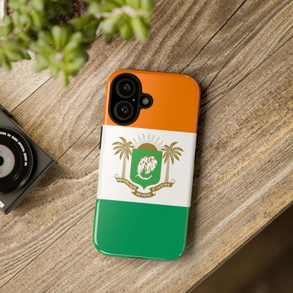 Ivory Coast Flag Tough Phone Case — Côte d&
