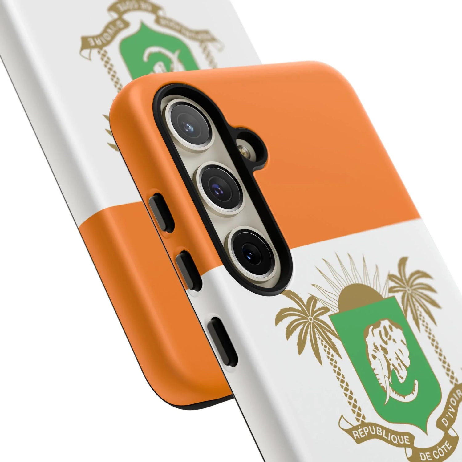 Ivory Coast Flag Tough Phone Case — Côte d&