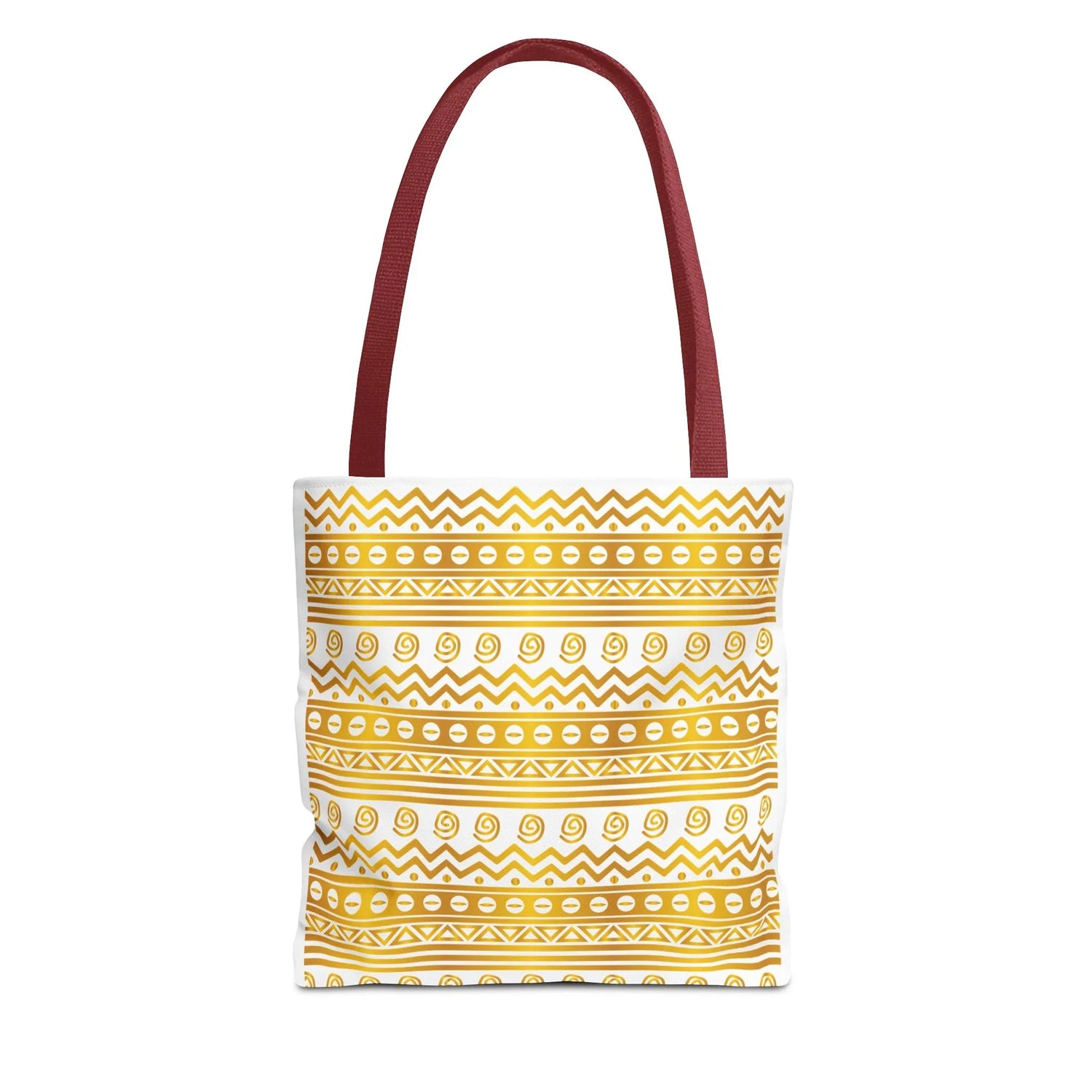 Boho Chic Gold Pattern Tote - DiwaKi