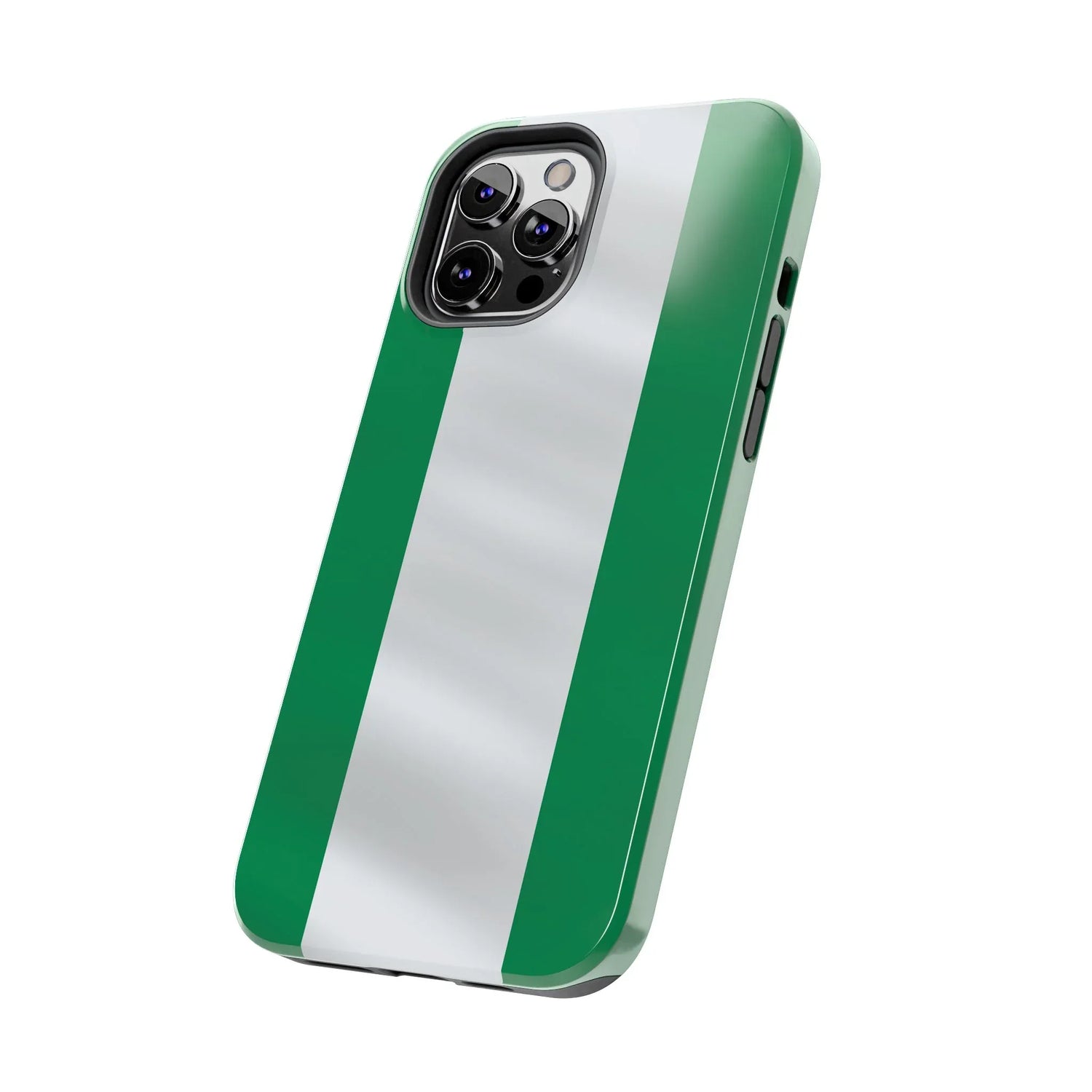 Tough Phone Case — Nigerian flag Rugged Protective Cover - DiwaKi