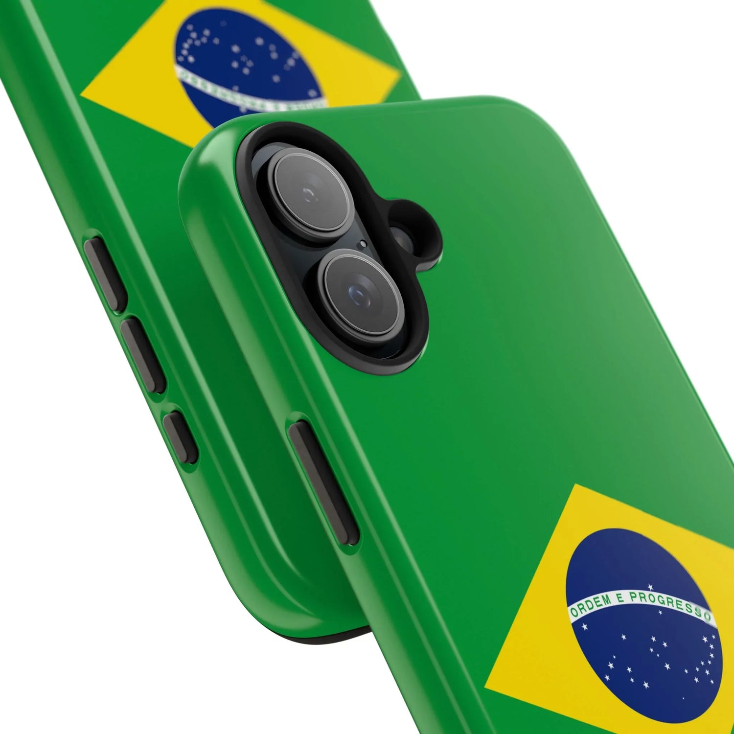 Brazil Flag Tough Phone Case — Protective Patriotic Phone Cover - DiwaKi