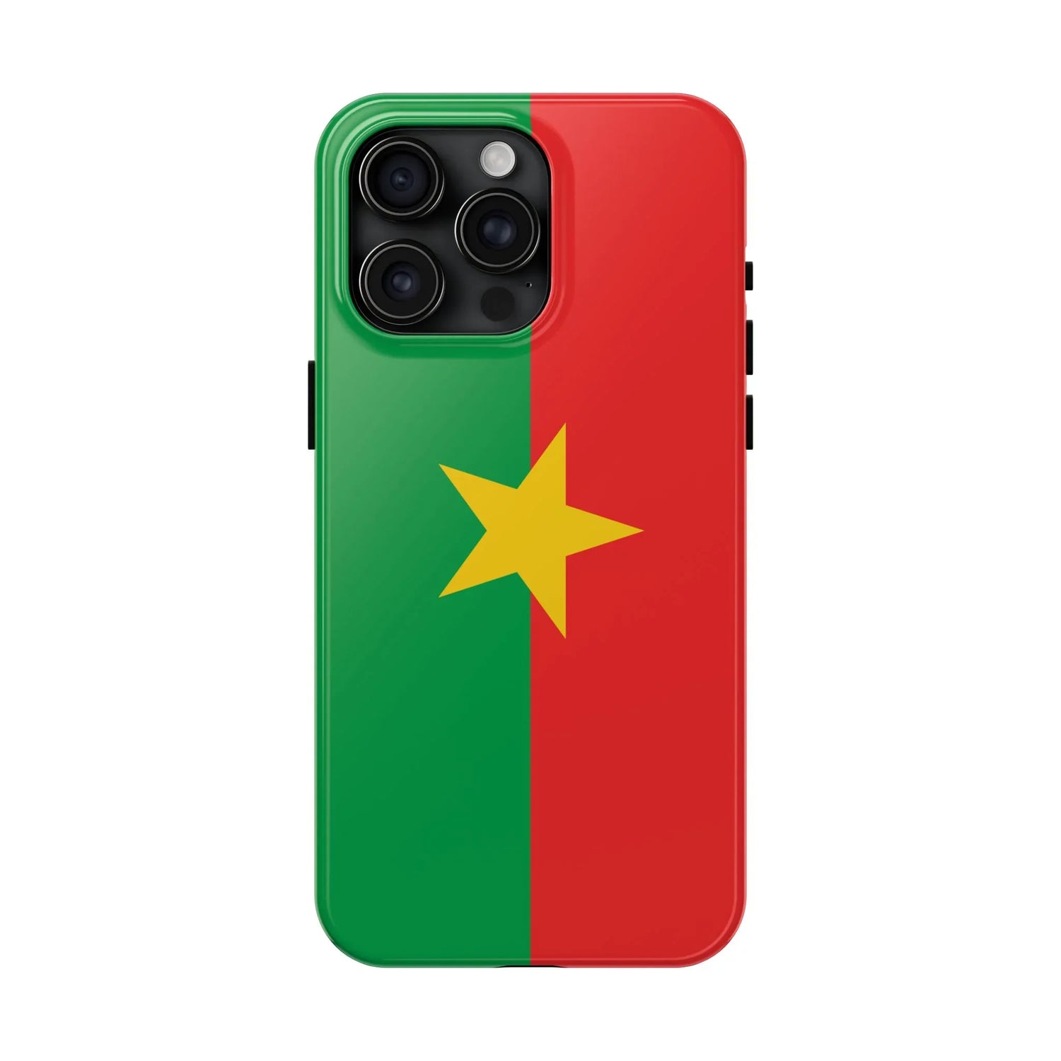 Burkina Faso Flag Tough Phone Case – Durable Protective Cover - DiwaKi