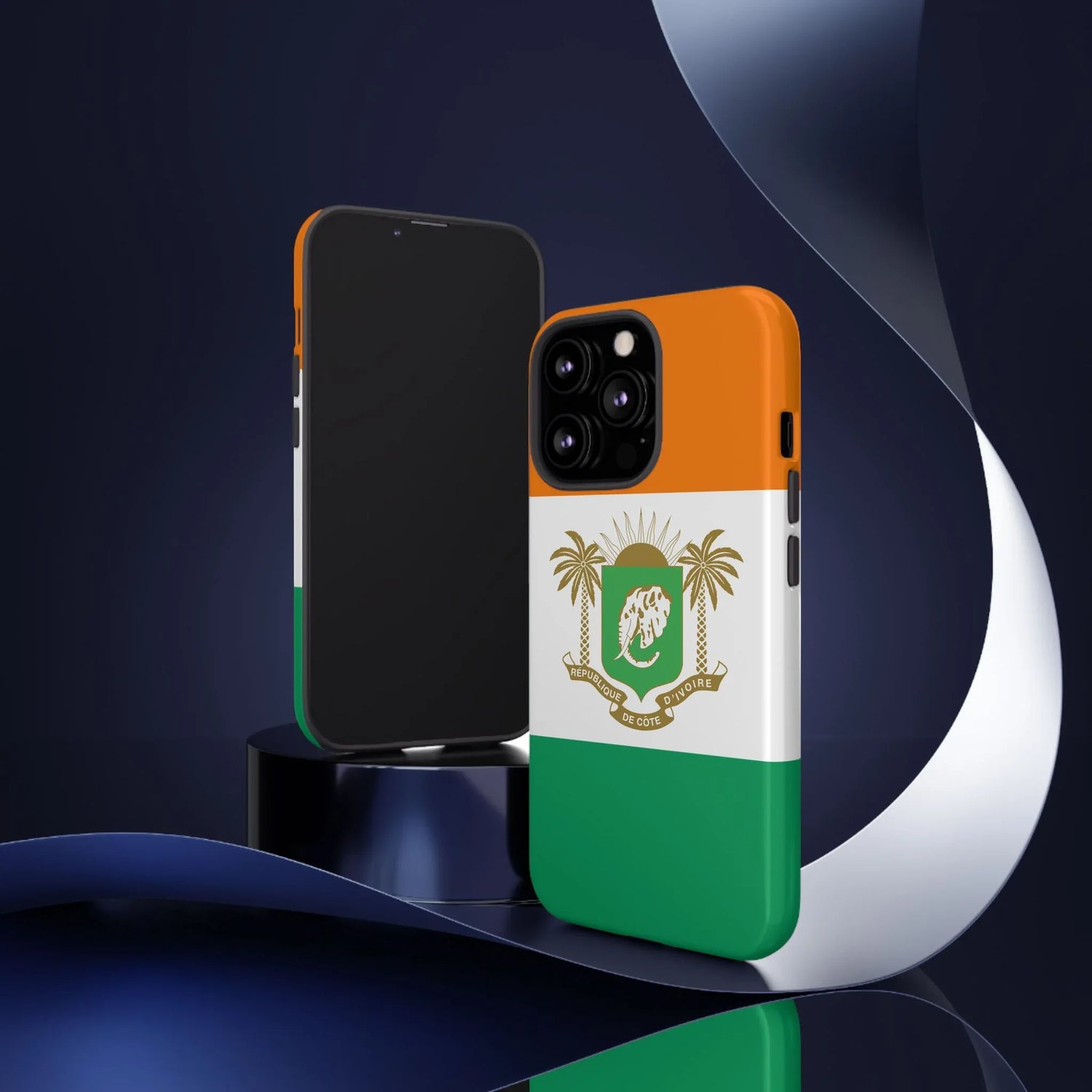 Ivory Coast Flag Tough Phone Case — Côte d&