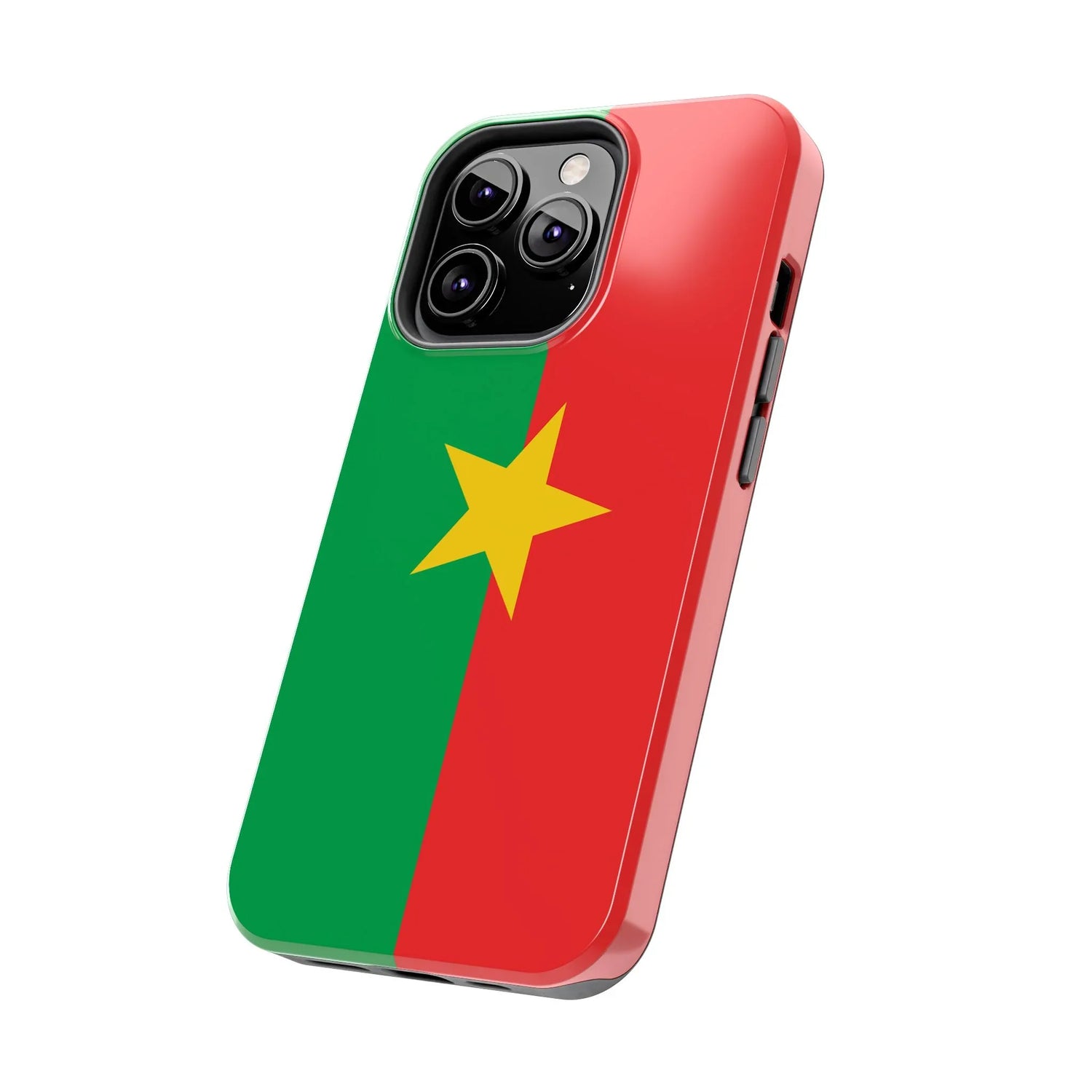 Burkina Faso Flag Tough Phone Case – Durable Protective Cover - DiwaKi