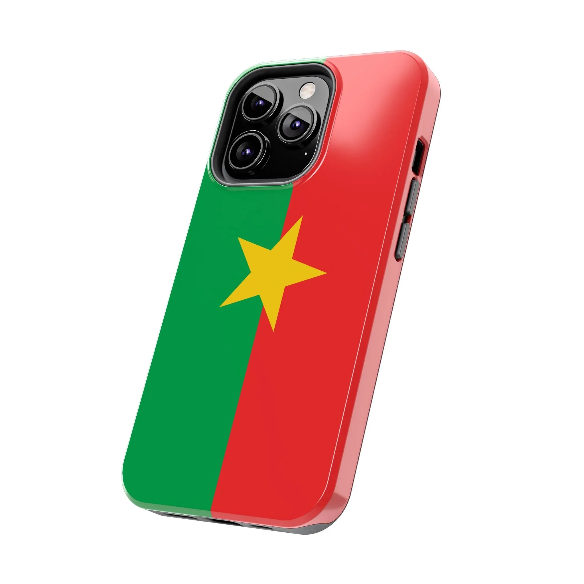 Burkina Faso Flag Tough Phone Case – Durable Protective Cover - DiwaKi