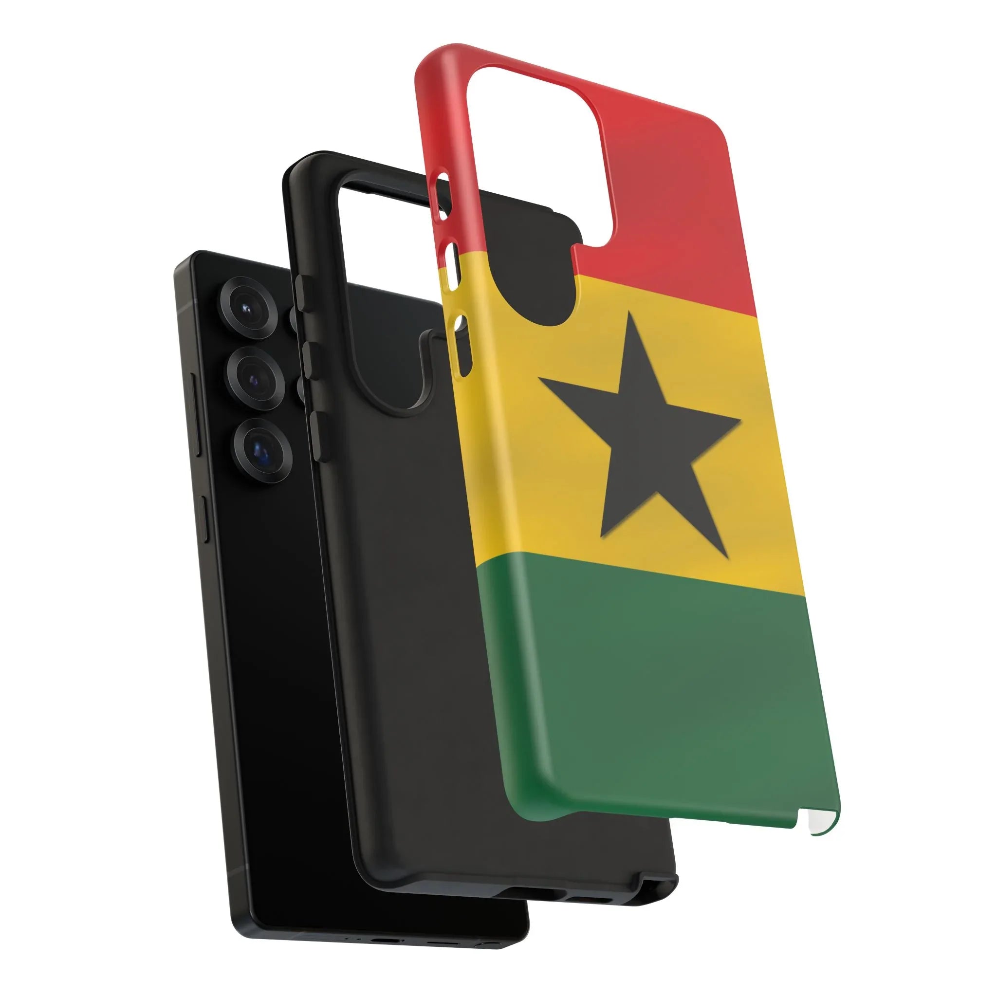 Ghana Colors Rugged Phone Cover - DiwaKi