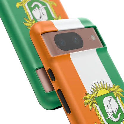 Ivory Coast Flag Tough Phone Case – Côte d&