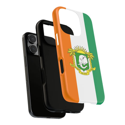 Ivory Coast Flag Tough Phone Case – Côte d&