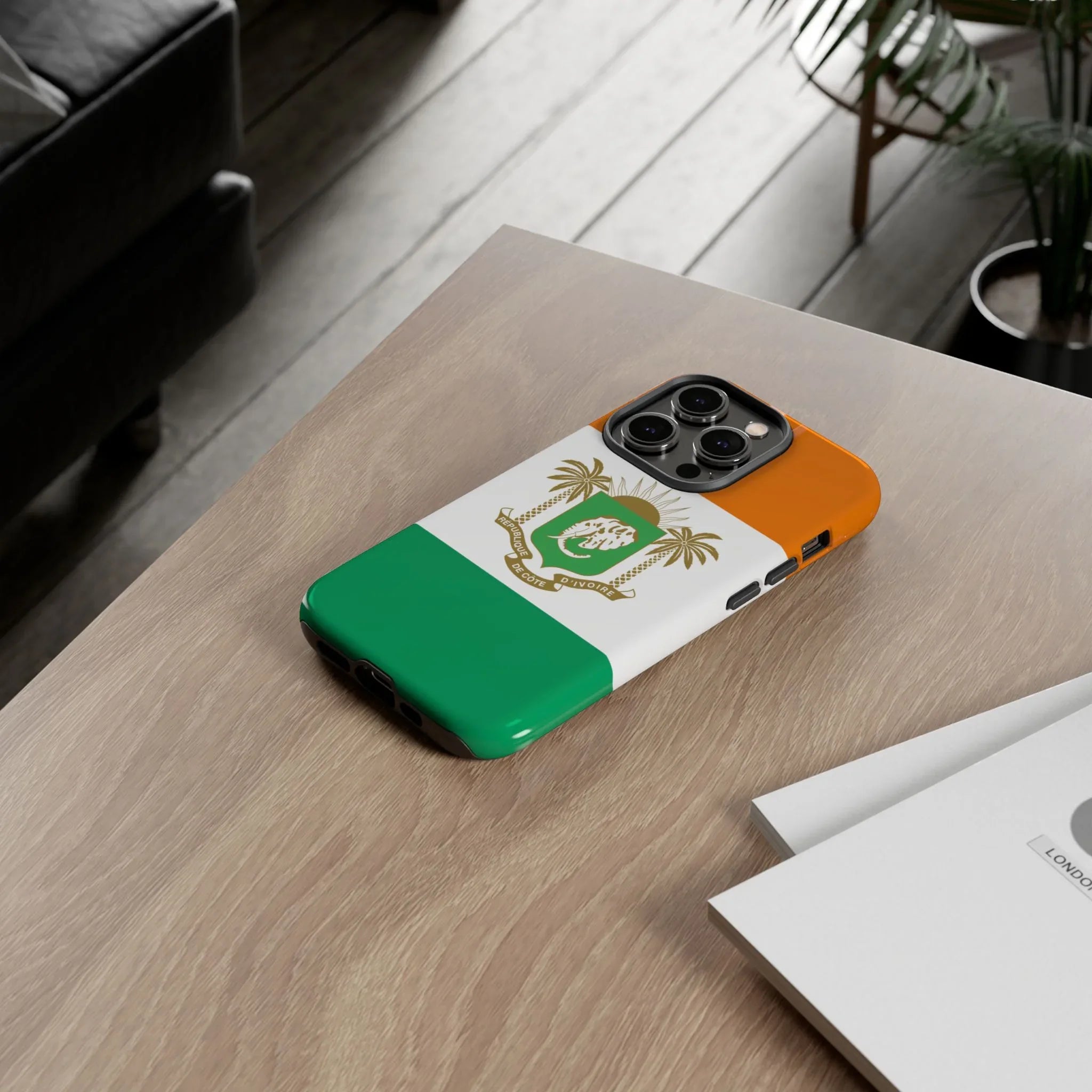 Ivory Coast Flag Tough Phone Case — Côte d&