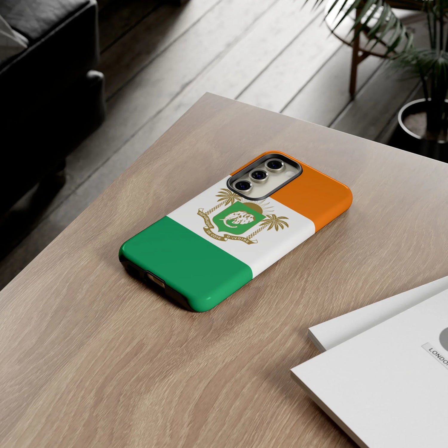 Ivory Coast Flag Tough Phone Case — Côte d&