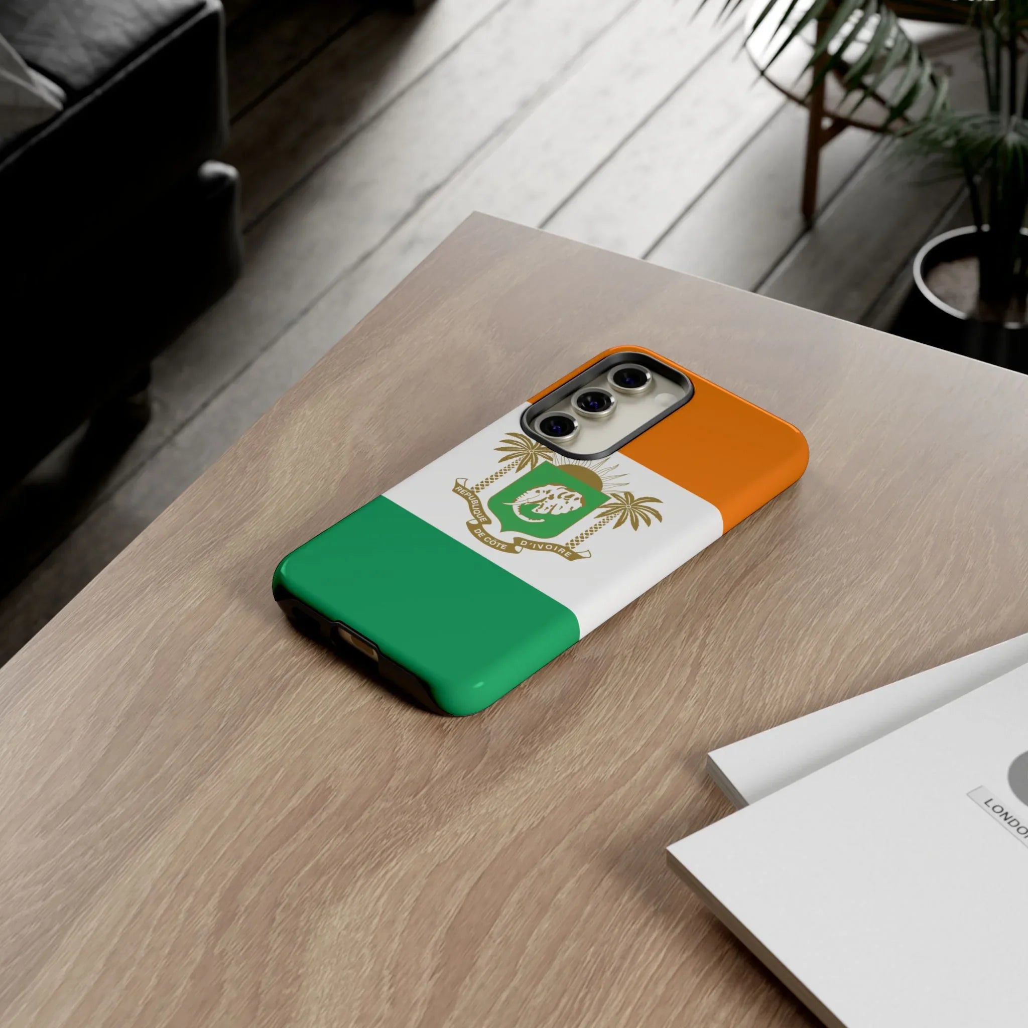 Ivory Coast Flag Tough Phone Case — Côte d&