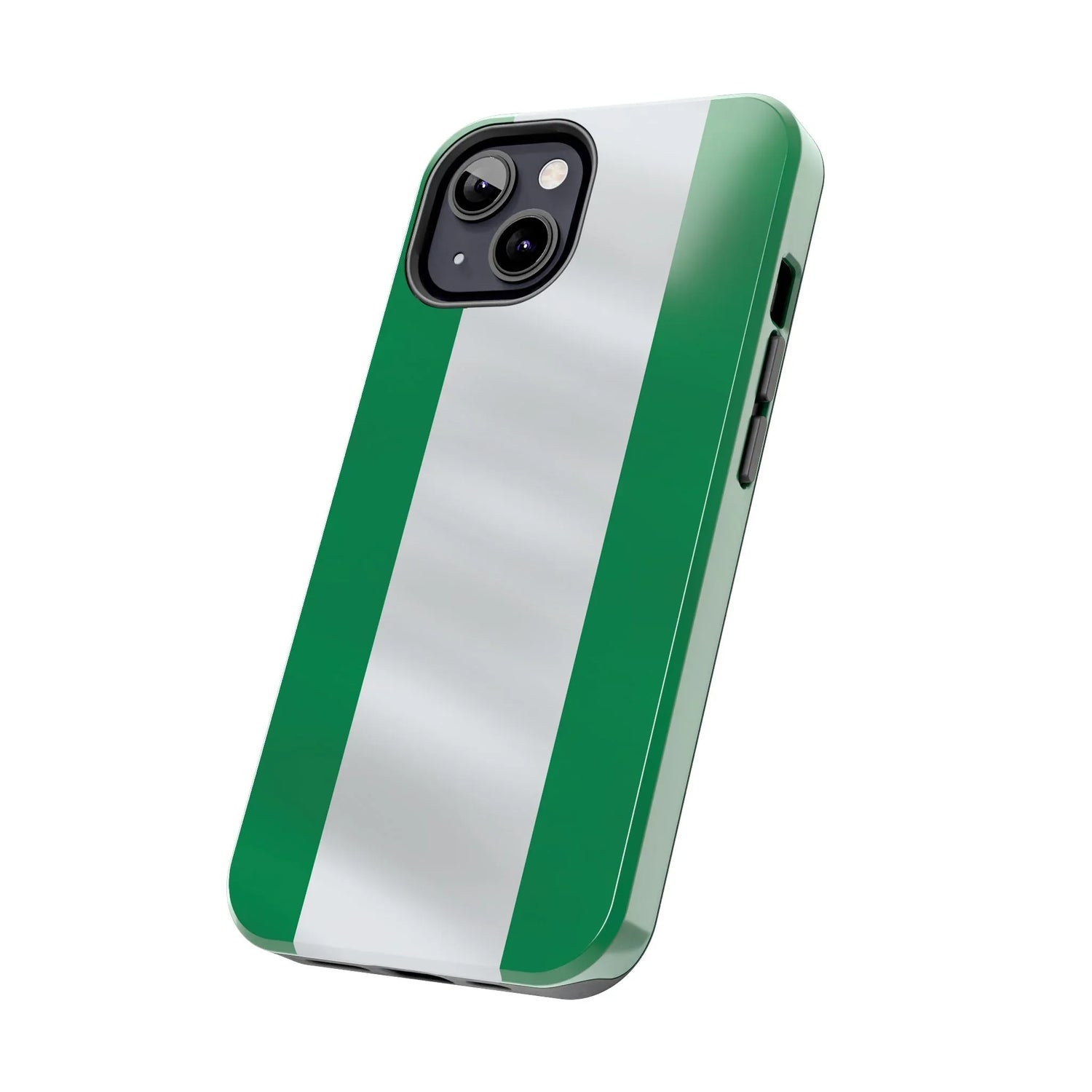 Tough Phone Case — Nigerian flag Rugged Protective Cover - DiwaKi