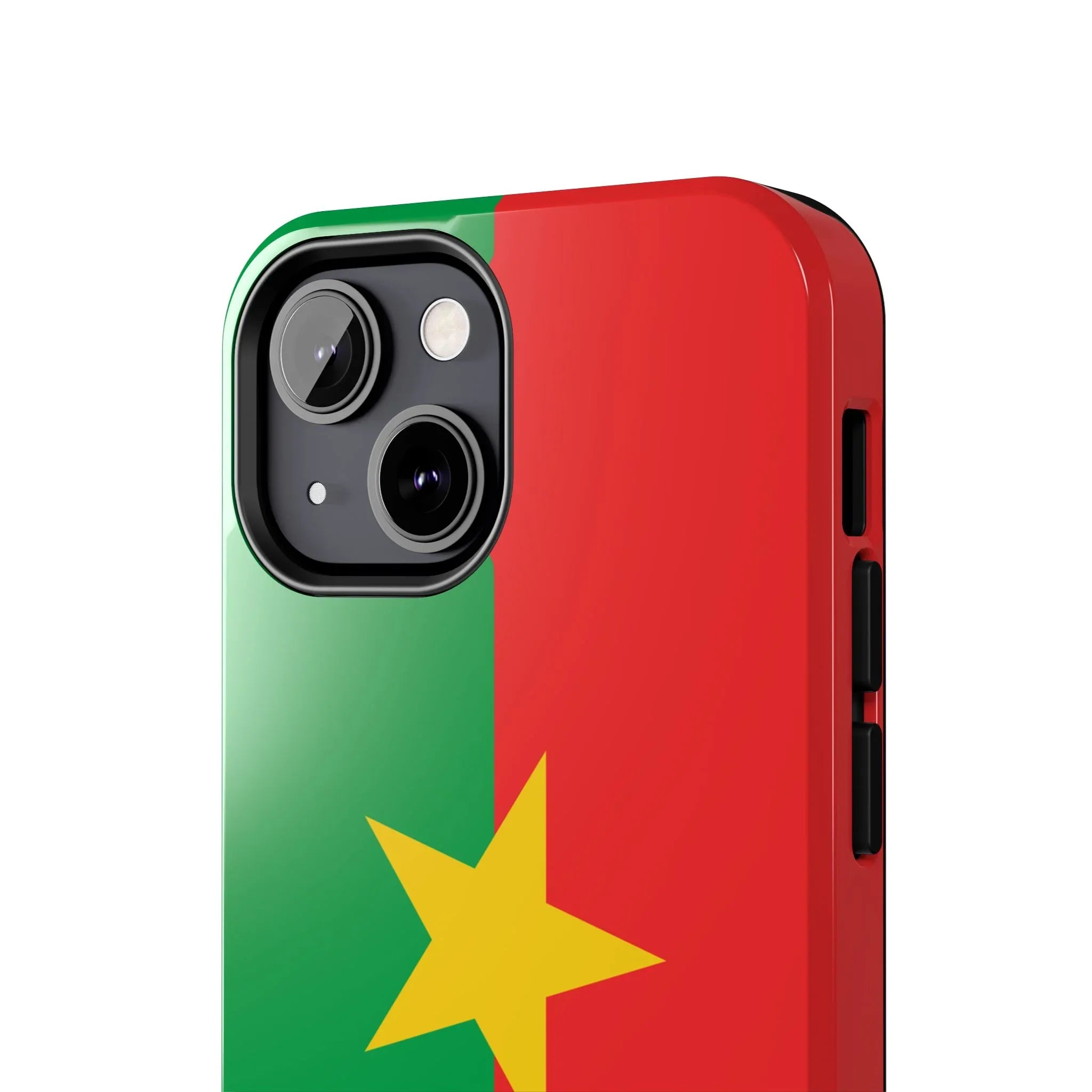 Burkina Faso Flag Tough Phone Case – Durable Protective Cover - DiwaKi