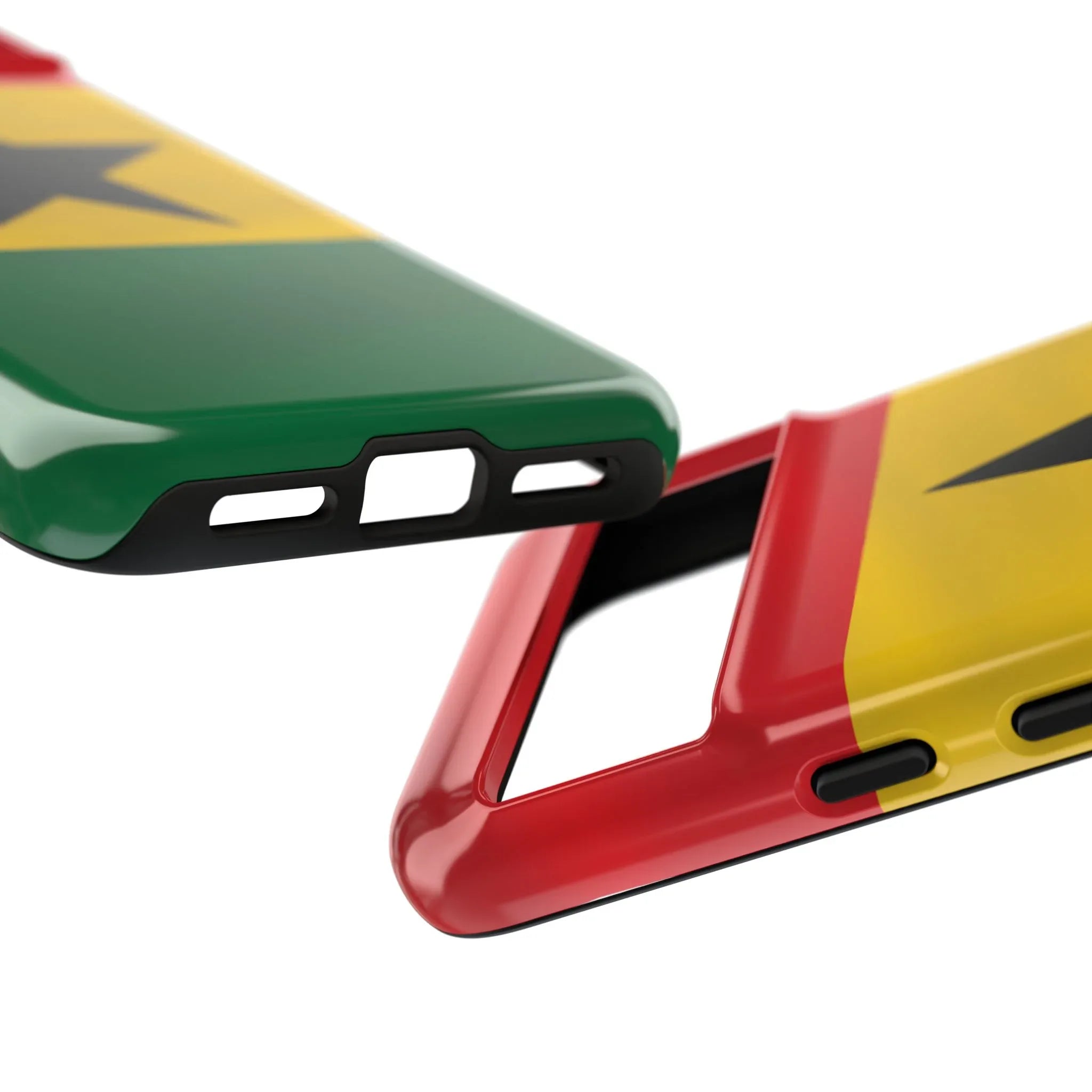 Ghana Colors Rugged Phone Cover - DiwaKi