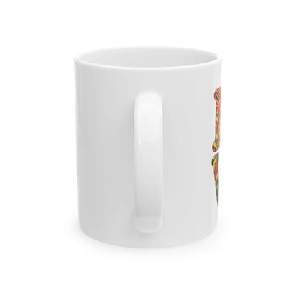 Vibrant African Pattern Coffee Cup - DiwaKi