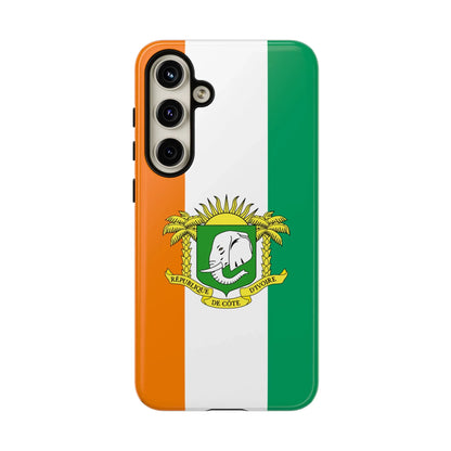 Ivory Coast Flag Tough Phone Case – Côte d&