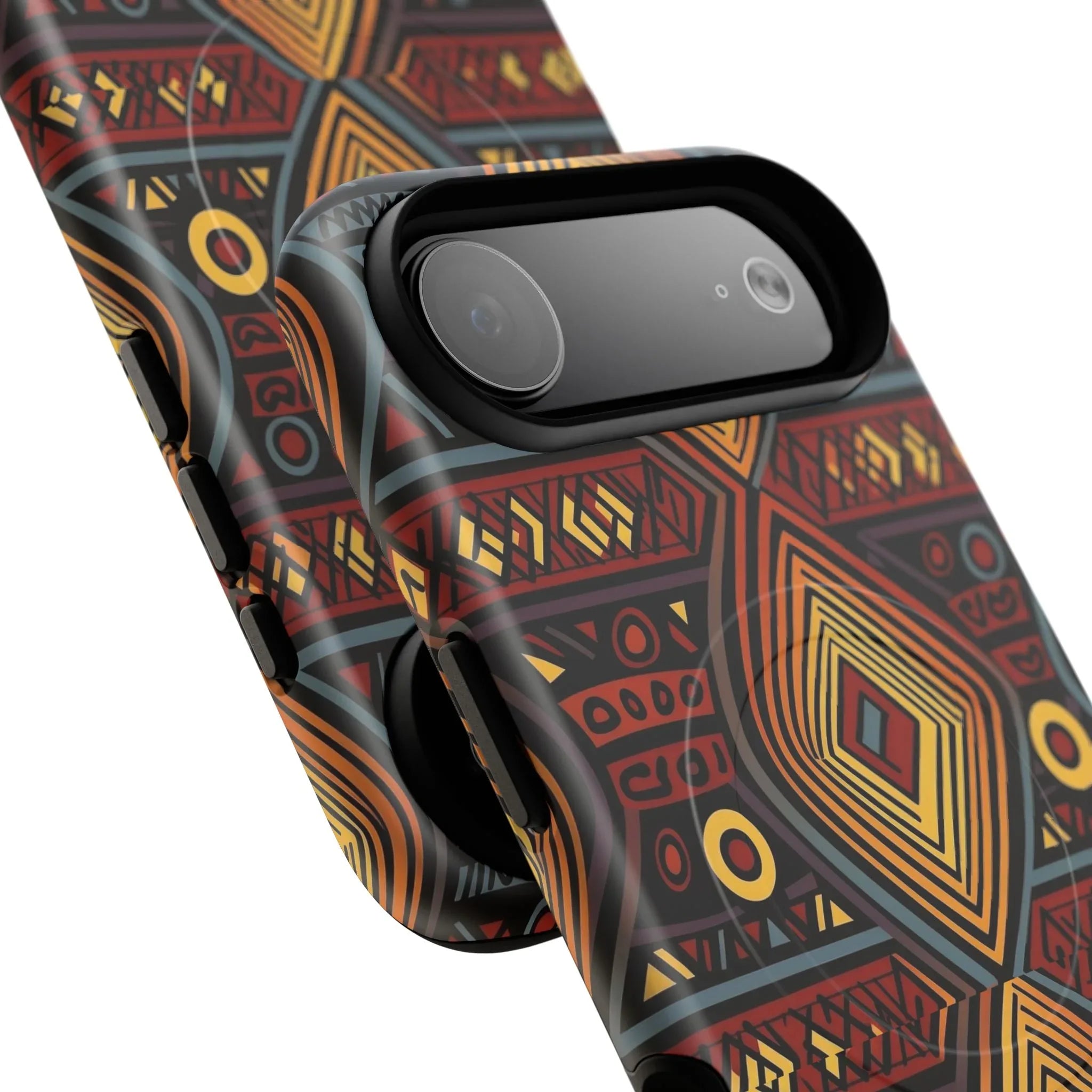 Tribal Geometric Tough Magnetic Phone Case - DiwaKi