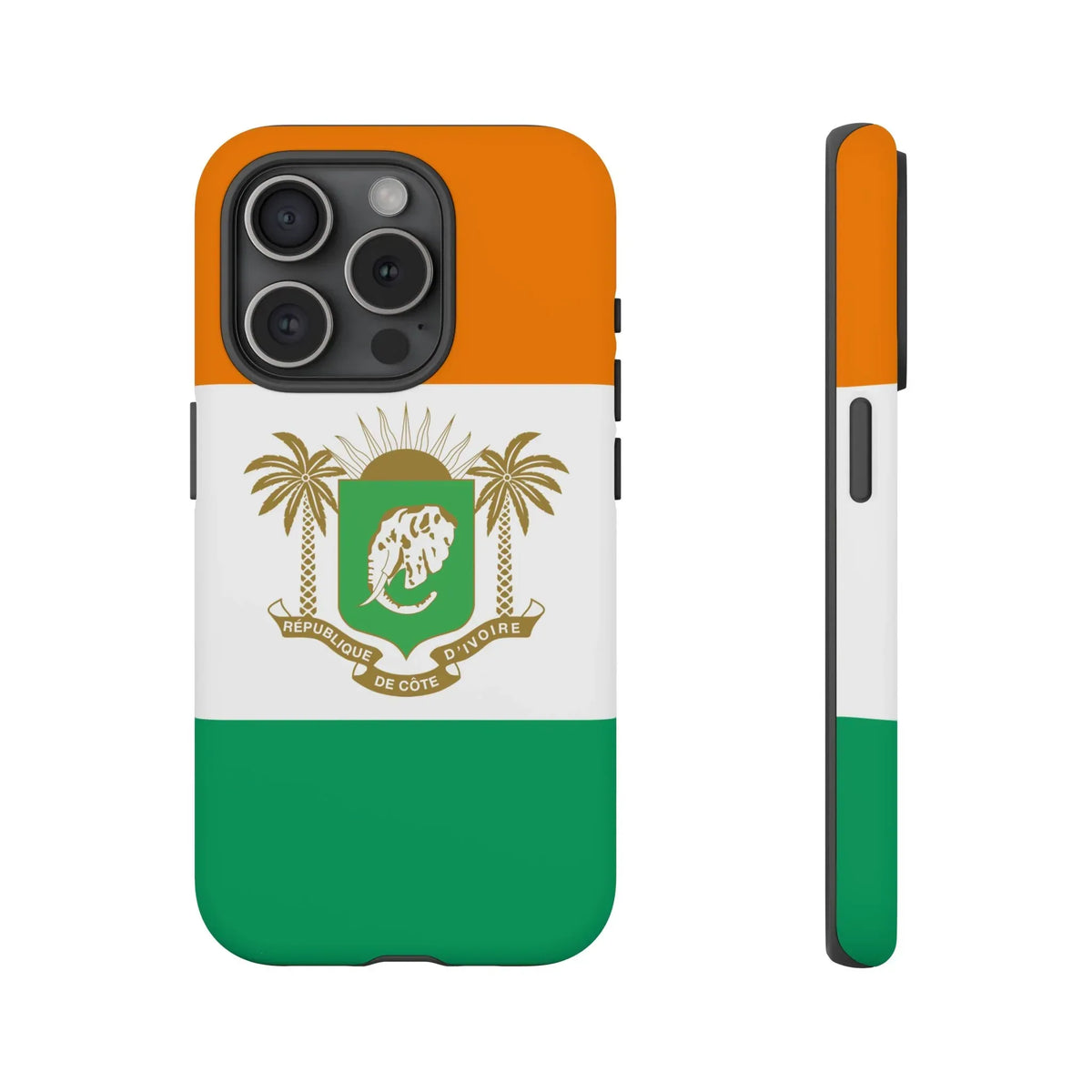 Ivory Coast Flag Tough Phone Case — Côte d&