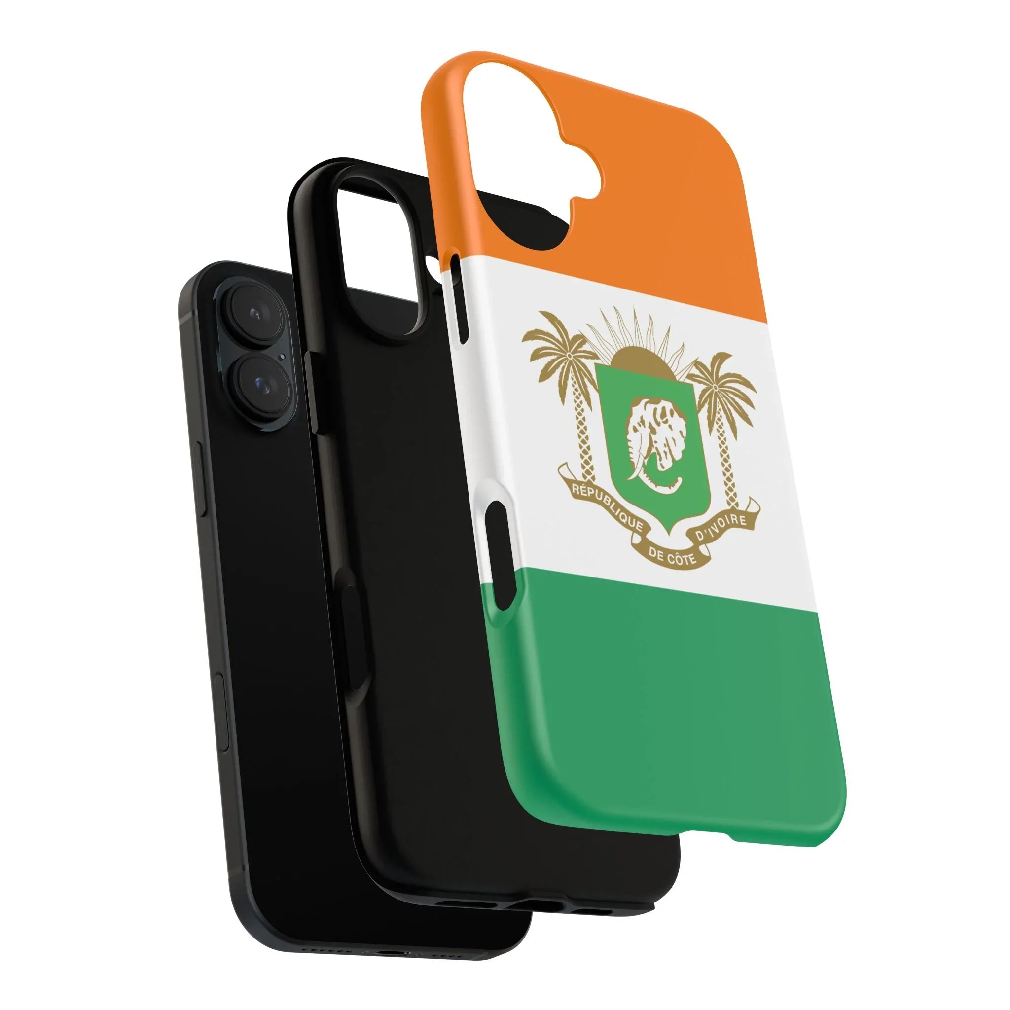 Ivory Coast Flag Tough Phone Case — Côte d&