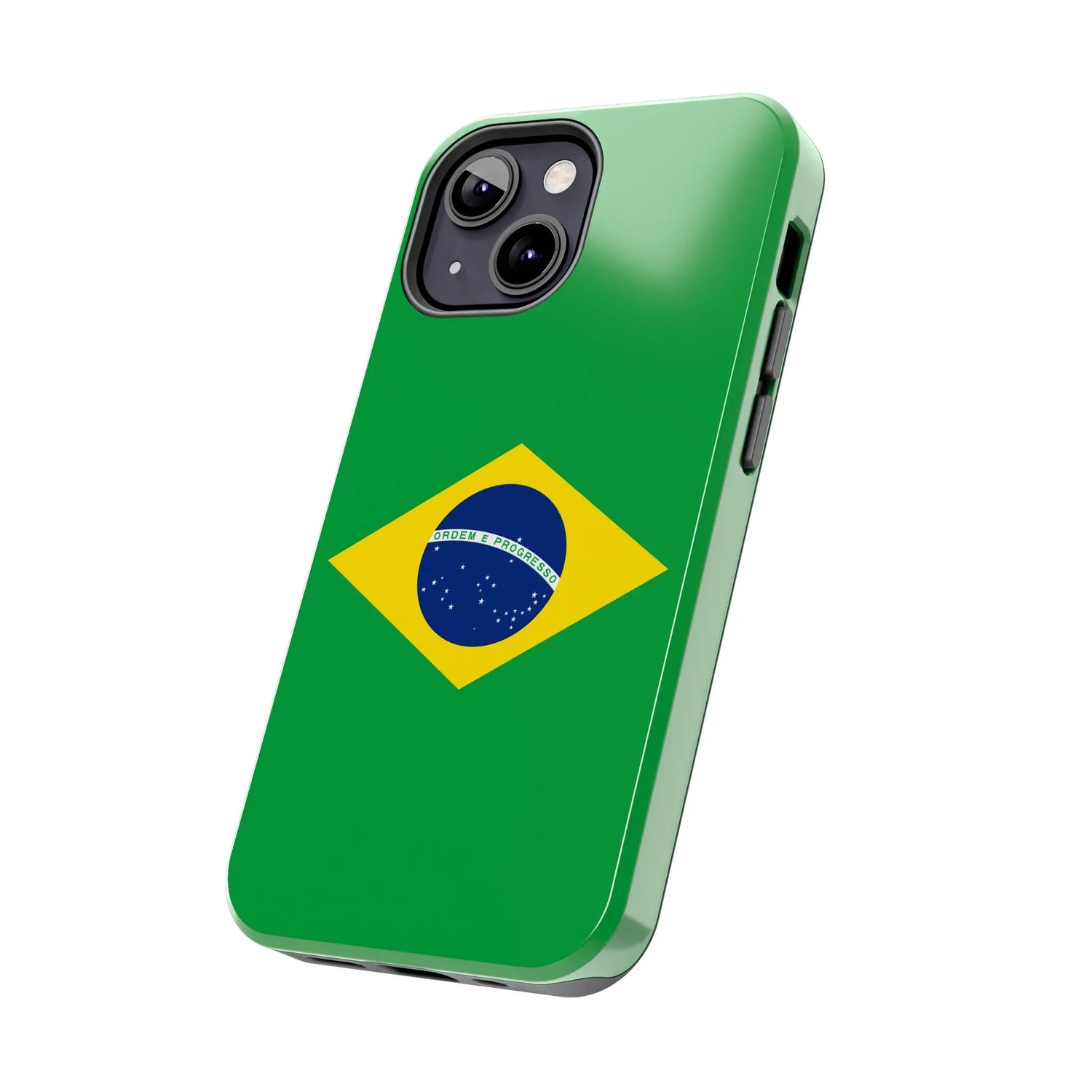 Brazil Flag Tough Phone Case — Protective Patriotic Phone Cover - DiwaKi