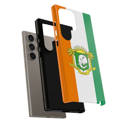 Ivory Coast Flag Tough Phone Case – Côte d&