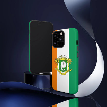 Ivory Coast Flag Tough Phone Case – Côte d&