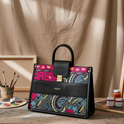 African Ankara tote bag - DiwaKi