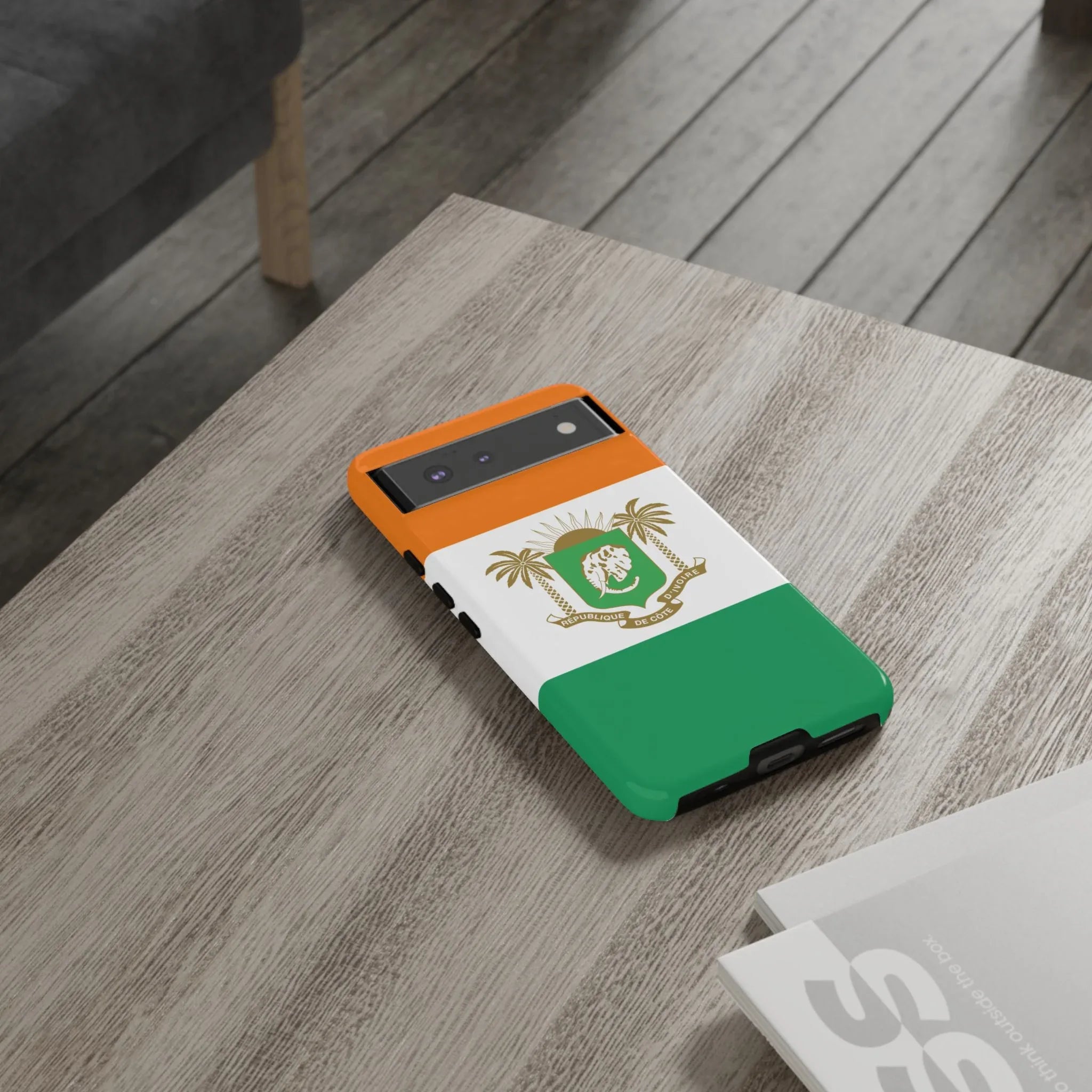 Ivory Coast Flag Tough Phone Case — Côte d&