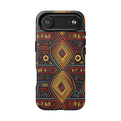 Tribal Geometric Tough Magnetic Phone Case - DiwaKi