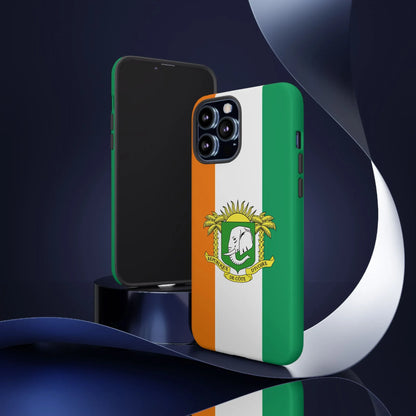 Ivory Coast Flag Tough Phone Case – Côte d&