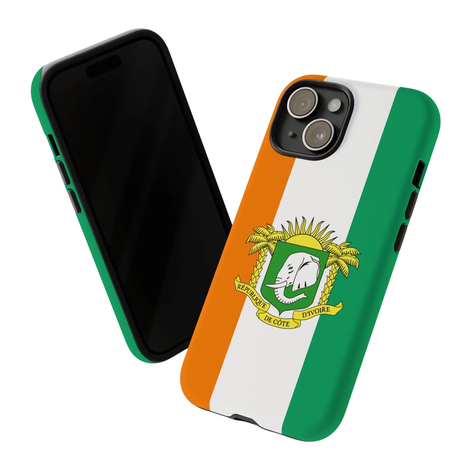 Ivory Coast Flag Tough Phone Case – Côte d&