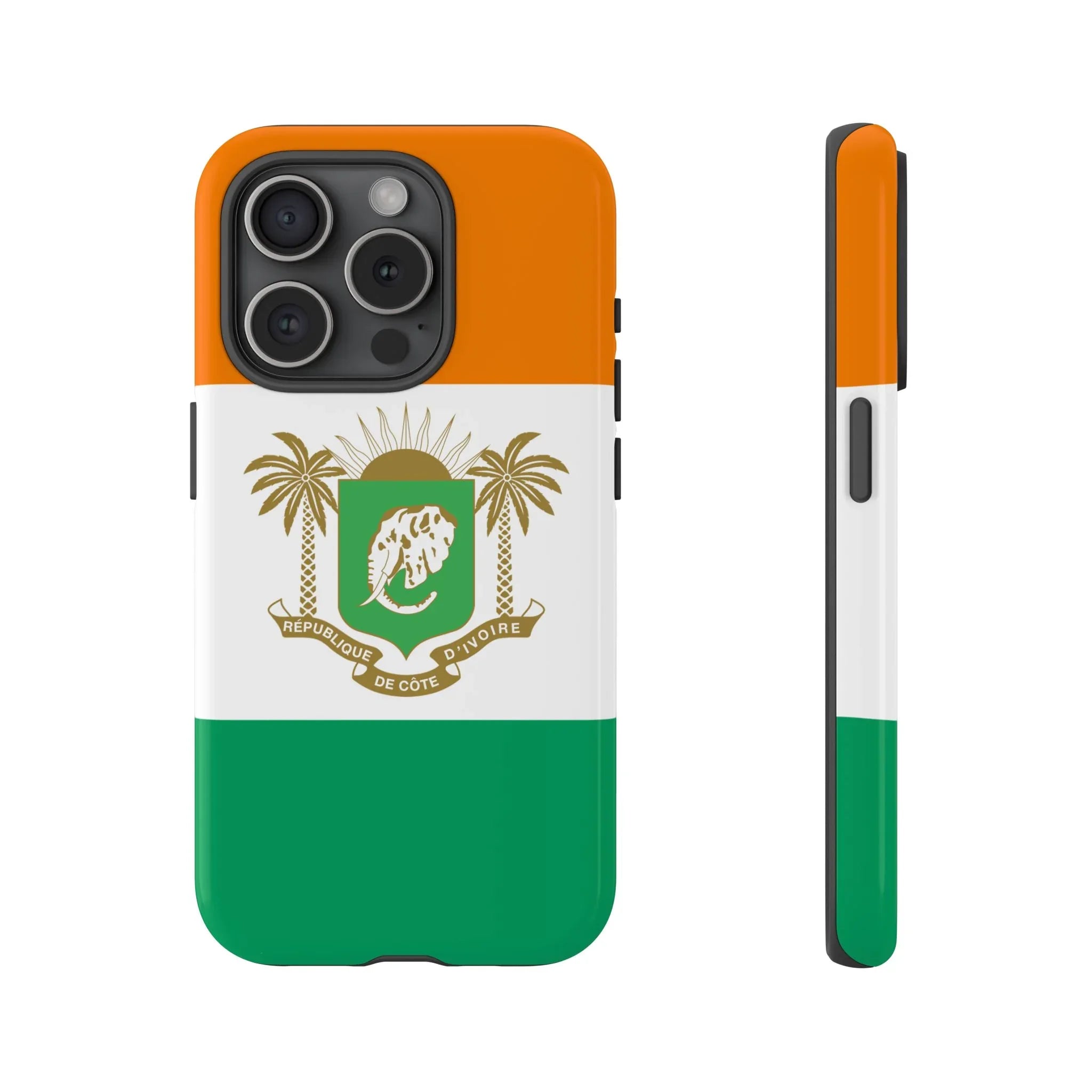 Ivory Coast Flag Tough Phone Case — Côte d&