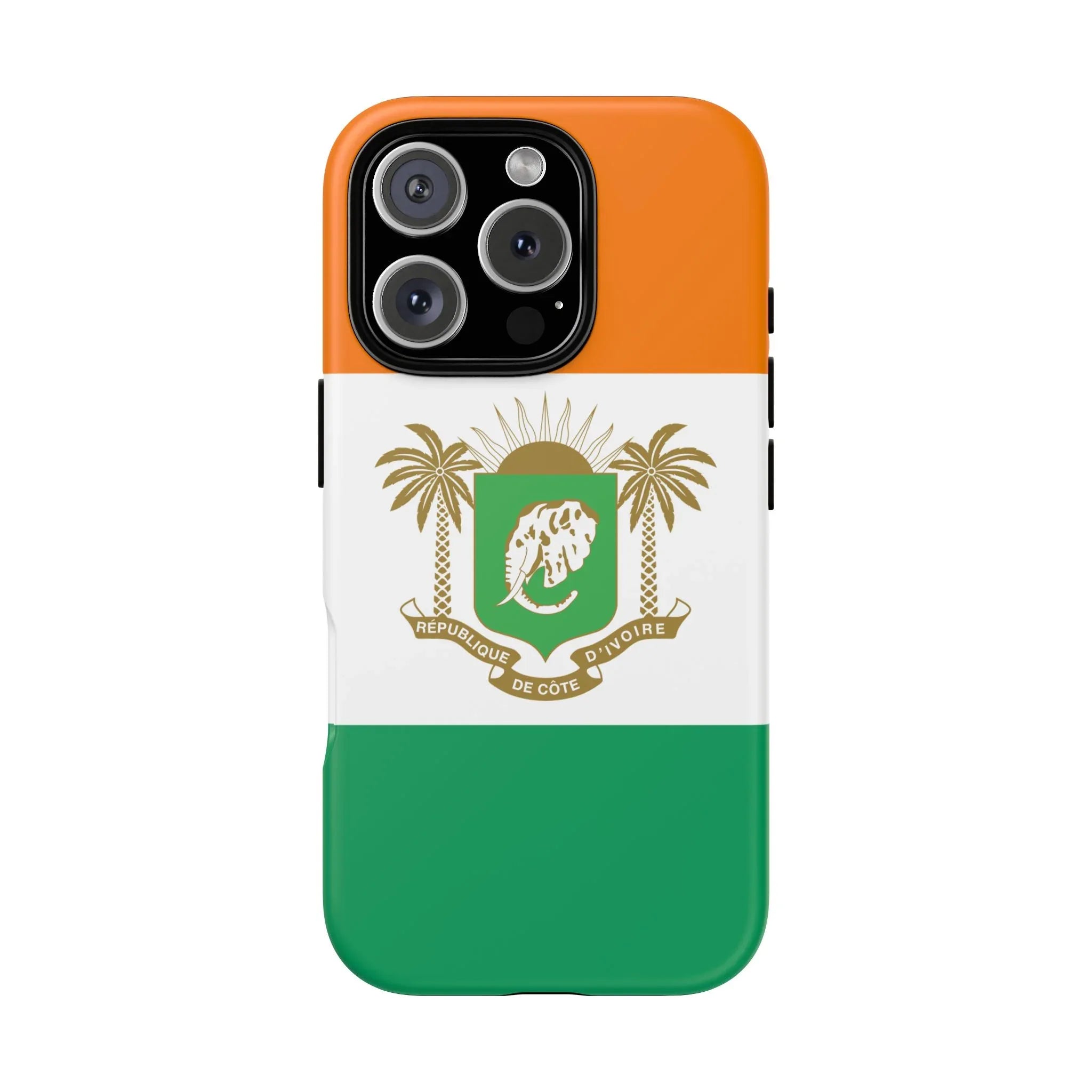 Ivory Coast Flag Tough Phone Case — Côte d&