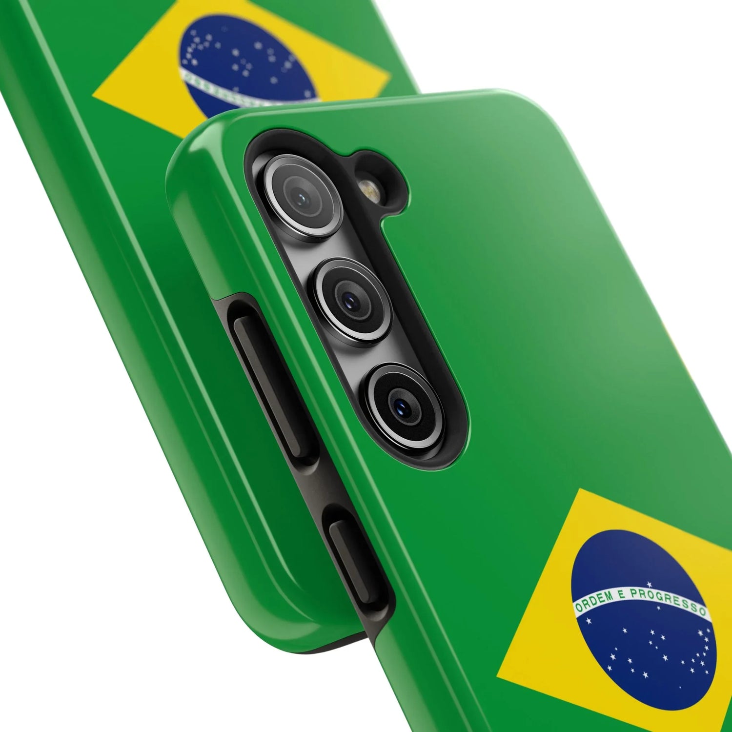 Brazil Flag Tough Phone Case — Protective Patriotic Phone Cover - DiwaKi