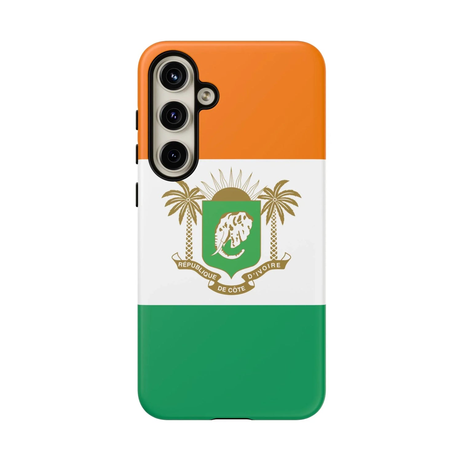 Ivory Coast Flag Tough Phone Case — Côte d&