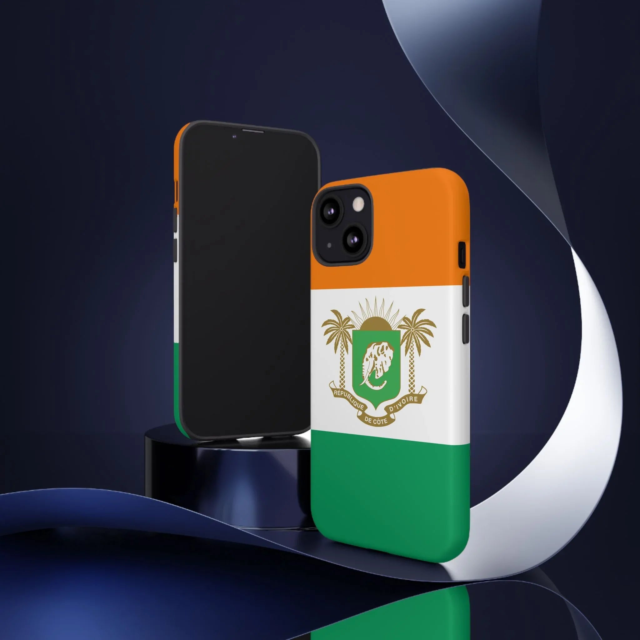 Ivory Coast Flag Tough Phone Case — Côte d&