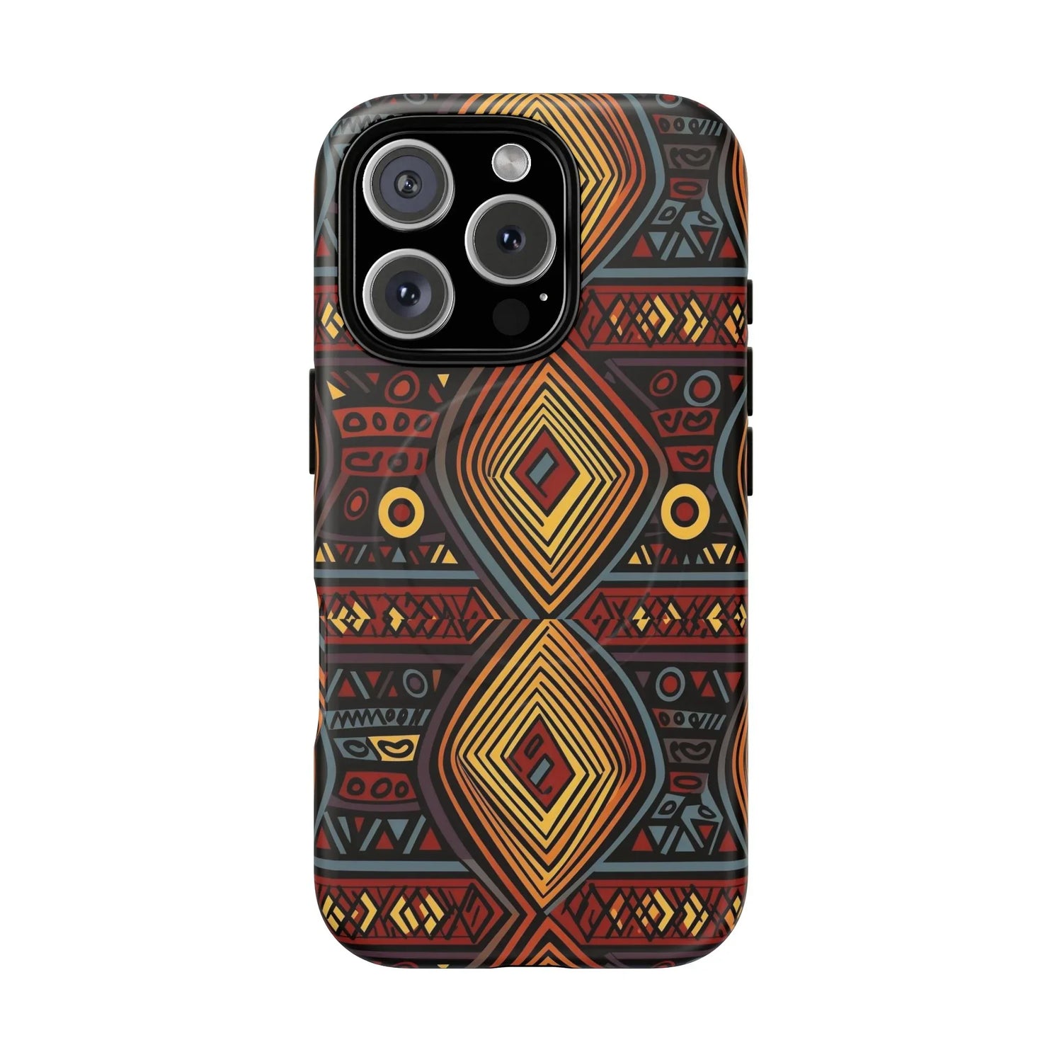 Tribal Geometric Tough Magnetic Phone Case - DiwaKi