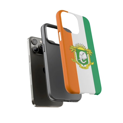 Ivory Coast Flag Tough Phone Case – Côte d&