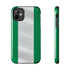 Tough Phone Case — Nigerian flag Rugged Protective Cover - DiwaKi