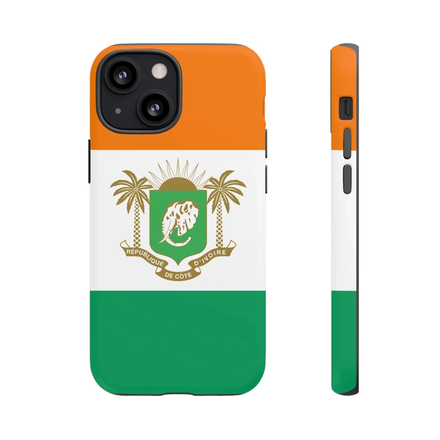 Ivory Coast Flag Tough Phone Case — Côte d&